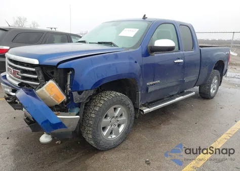 2013 GMC Sierra 1500 Sle z USA, uszkodzony, nr VIN 1GTR2VE71DZ229647